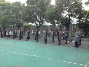 責(zé)任高于一切，安全重于泰山———–溫州國(guó)泰保安機(jī)動(dòng)隊(duì)防爆演習(xí)
