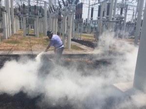 國(guó)泰保安警惕高 及時(shí)滅火保平安