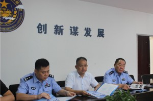 貴州省黔西公安局考察團(tuán)蒞臨溫州國(guó)泰保安公司及溫州市保安職業(yè)學(xué)?？疾熘笇?dǎo)